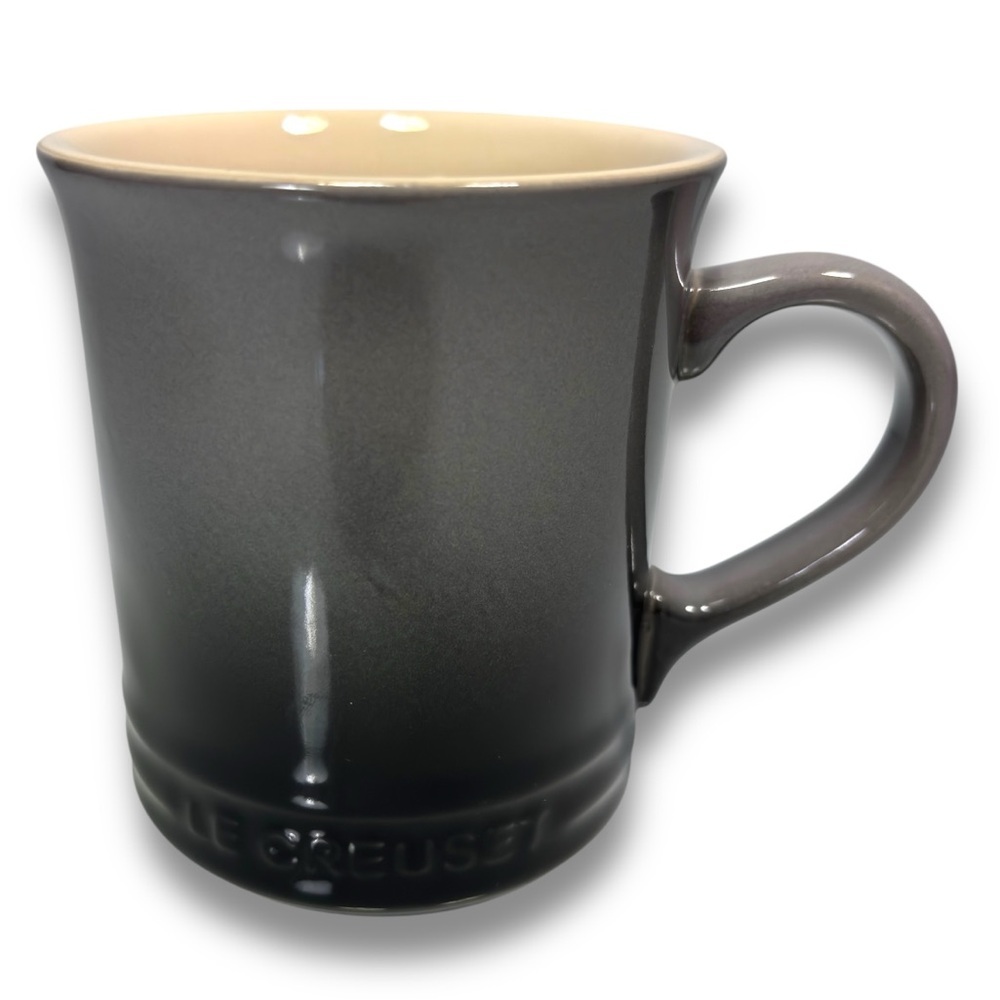 Le Creuset‎ Ombre Flint Gray Stoneware 14 oz 400ml Coffee Tea Mug